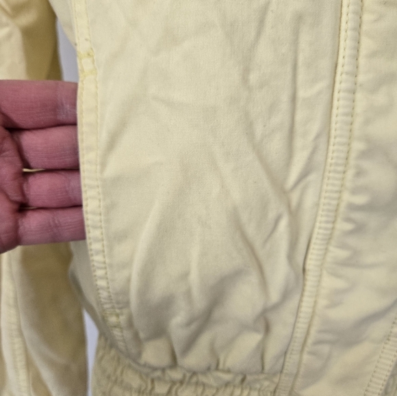 EDC BY ESPRIT Pale Yellow Women's Jacket.Size 3 - Picture 7 of 14